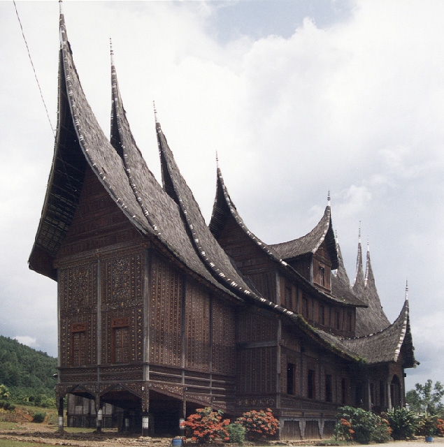 Rumah Gadang Rumah Adat Minangkabau  Frisya's Minangkabau 